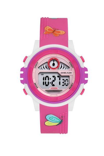 Daniel Klein New Season Digital Kids Wristwatch - DK.DJT.1003 with Alarm, Stopwatch and Lighting Features