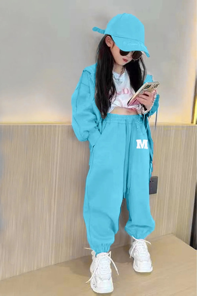 npLStore Дитячий зимовий комбінезон для дівчаток з високим коміром, напівзаст...