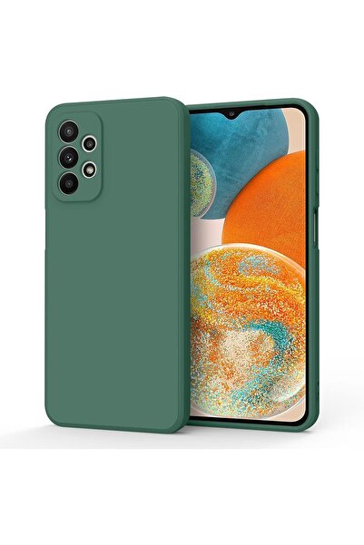 Caseji Samsung Galaxy A32 Uyumlu İçi Kadifeli Lüx Kamera Korumalı Lansman Kılıf