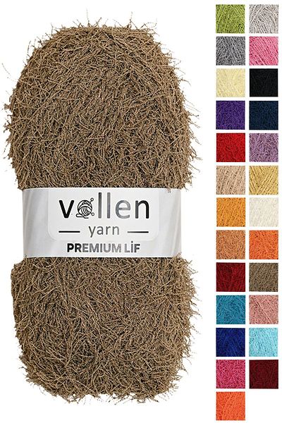 vollen yarn 5 τεμάχια Premium σκληρό νήμα μπάνιου, σχοινί με κρόσσια, σχοινί πλεξίματος χειρός, σκληρό νήμα