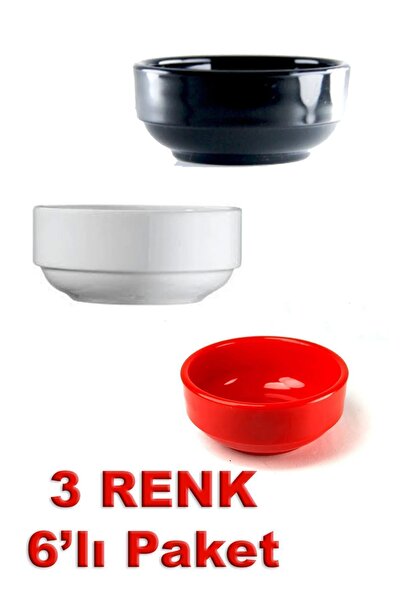 Hesna Natural 1. Kalite Polikarbon Kırılmaz Sosluk / Reçellik /Minimal Kase 6...