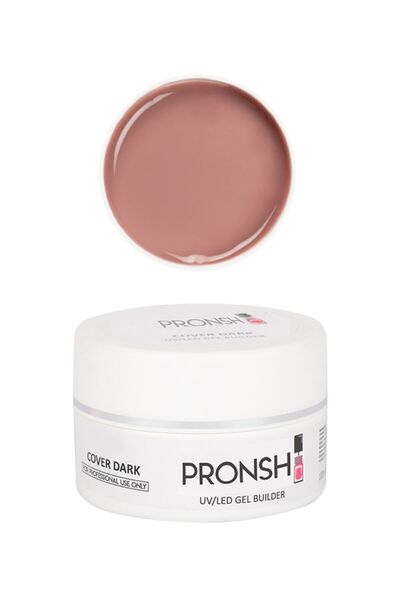 Pronsh Builder Jel 100ml Cover Dark Protez Tırnak Jeli , Protez Nail Shop
