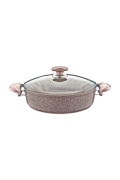 OMS PASLANMAZ 3310 Granite Karniyarik And Rice Pot 26 Cm
