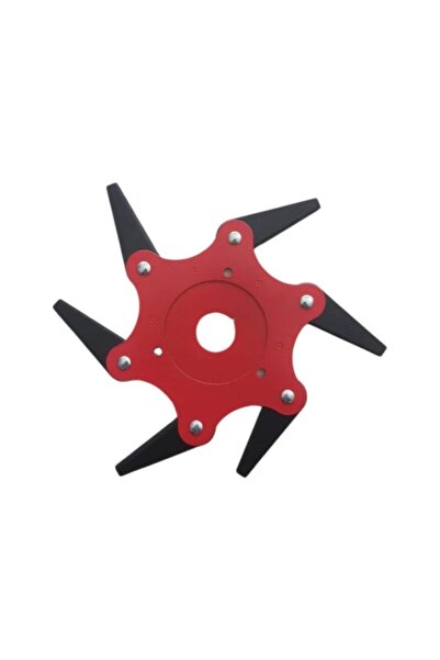 KMTMAK Motorlu Tırpan 6 Bıçaklı Ot Biçme Kafası Bıçağı