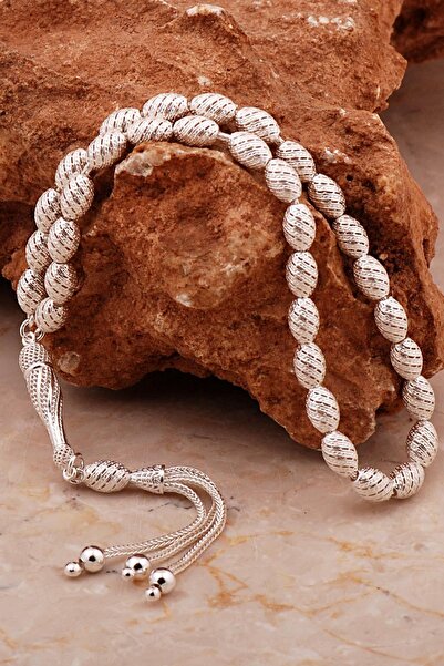 Sümer Telkari Usta İşi Özel Üretim Elişi Telkari Gümüş Tesbih 352