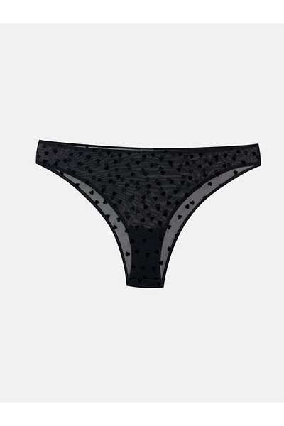 LC Waikiki Chiloți de bikini noi cu model negru