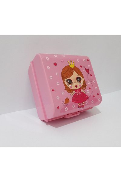 renkli çiçekler Feeding Box School Lunch Box