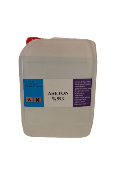 Edlab Saf Aseton % 99.9 5 Litre Sertifikalı