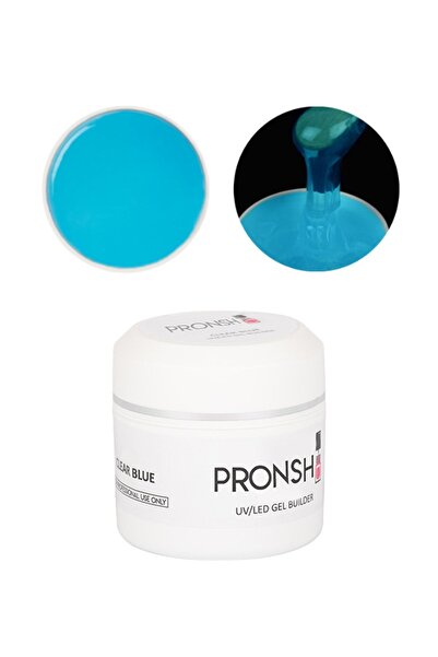 Pronsh Builder Jel 50 ml Clear Blue Protez Tırnak Jeli