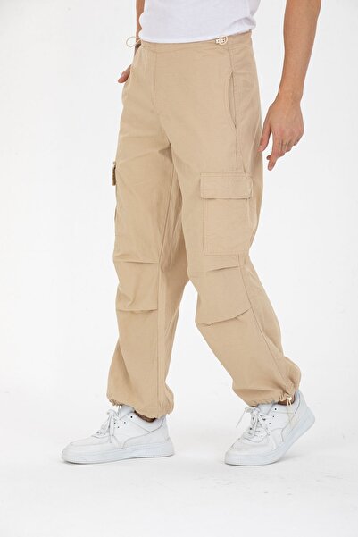 BİLBEC JEANS UNİSEX RAHAT KESİM KARGO CEP BOL VE AYARLANABİLİR BEL, PAÇA PANT...