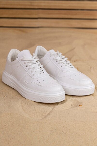 Riccon Λευκά ανδρικά αθλητικά παπούτσια0012209