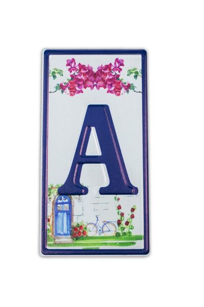 Home A Self-Adhesive Metal Door Number