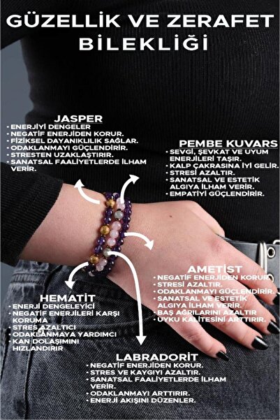 Ssilhoutte Doğaltaş سوار الجمشت وال جاسبر واللافرادوريت والكوارتز الوردي واله...