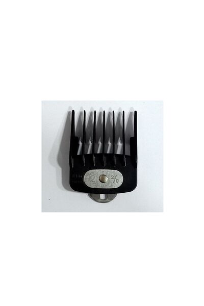 Genel Markalar 2 Numara 6 mm Siyah Tarak, Makine Uyumlu, Saç ve Sakal Bakım Aleti Parçası