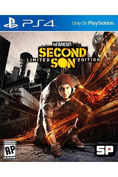 SP Ps4 Oyunu Infamous Second Son limited edition Orjinal Cd