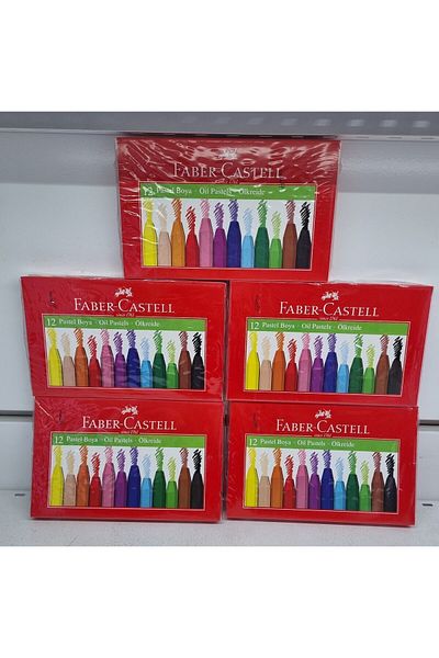 Faber Castell Faber Castell Pastel paint 12 Colors / 5 packs / cardboard box