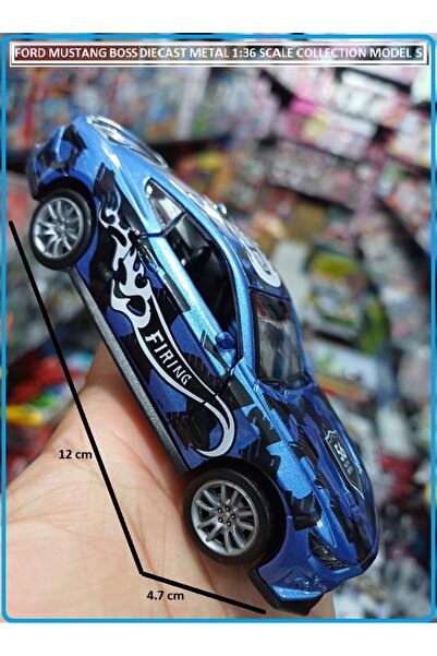 OYUNCAKSAHİLİ Ford Mustnag Gt Sport Metal Araba 12cm Koleksiyon Çekbırak Demi...