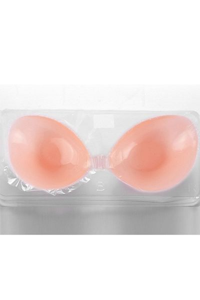 MOR SALKIM HOME Low-cut Clothing Chest Silicone Bra with Lift Tape Self-Adhesive (Size S)