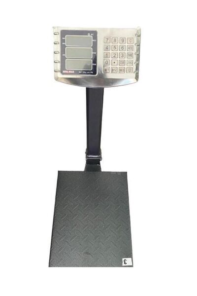 GOLD SRC 150 Kğ Kapasite Elektronik Çift Göstergeli Katlanabilir Boyunlu Kantar Terazi