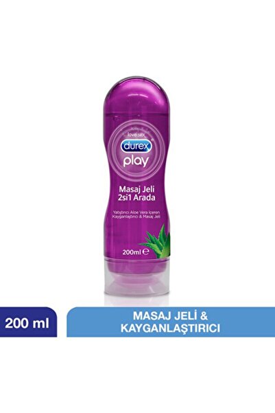 Durex Play Kayganlaştırıcı & Masaj Jeli Aloe Vera 200ml
