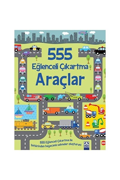 Altın Kitaplar 555 Eğlenceli Çıkartma Araçları
