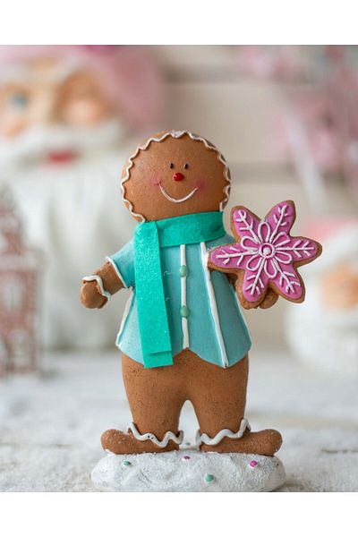 Spring&Kos Πρωτοχρονιάτικο Στολίδι Gingerbread