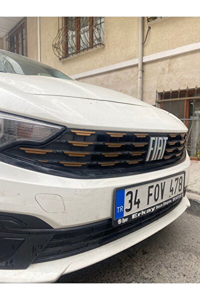 Fiat Egea Sedan Ön Panjur Sticker Set 2021 Sonrası