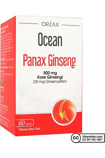 Ocean Panax Ginseng 60 Kapsül