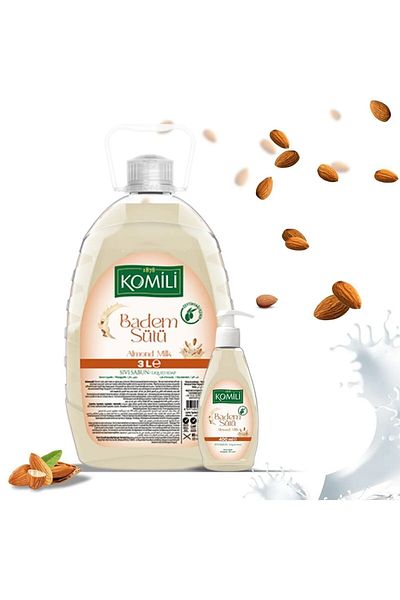 Komili 3 L Liquid Soap - Almond and Milk Design