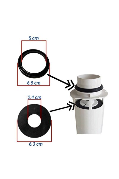 SİAMP Gömme Rezervuar İç Takım Boşaltma Grubu Conta Seti