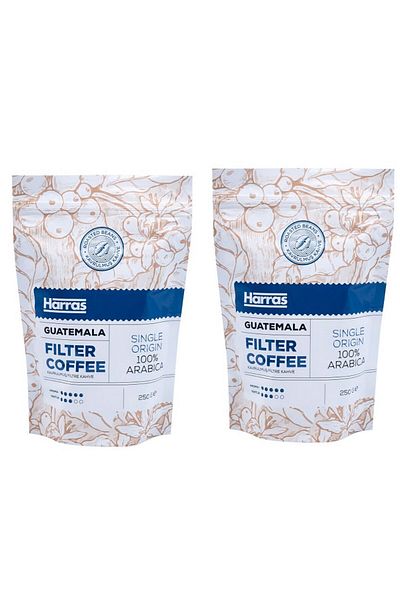 Harras Guatemala Coffee 250gr X 2 Pieces - Roasted Filter