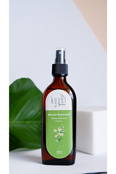 Kyphi Natural Mersin Hidrosolü(myrtus Communis) %100 Saf Mersin Suyu