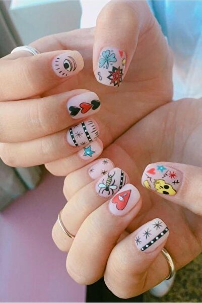 Flash Tattoos® Crazy Tırnak Dövmesi