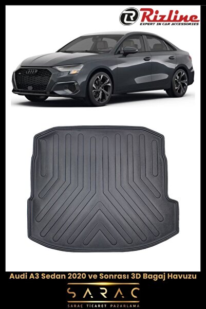 Rizline Audi A3 Sedan 2024 Model 3d Bagaj Havuzu
