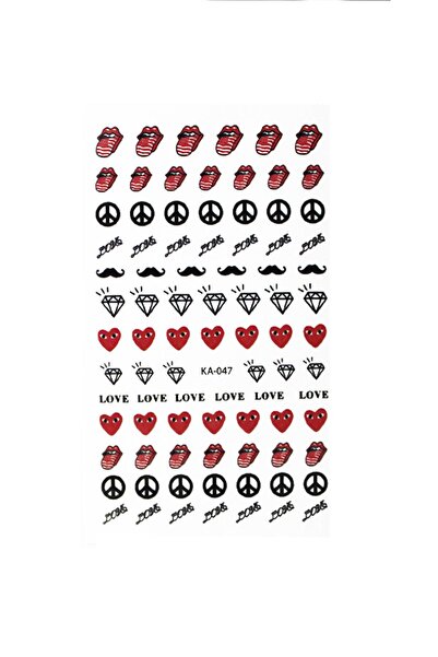Flash Tattoos® Lover Tırnak Dövmesi