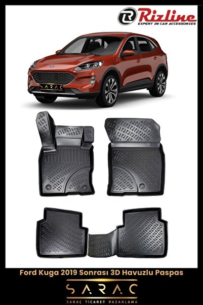 Rizline Ford Kuga 2024 Model 3d Havuzlu Paspas