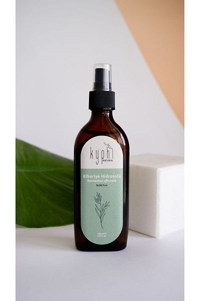Kyphi Natural Rosemary Hydrosol (Rosmarinus officinalis) 100% Pure Rosemary Herbal Water