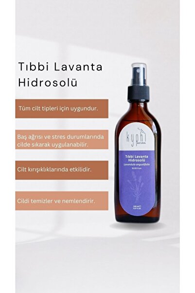 Kyphi Natural Tıbbi Lavanta Hidrosolü(lavandula Agnustifolia) %100 Saf Tıbbi ...