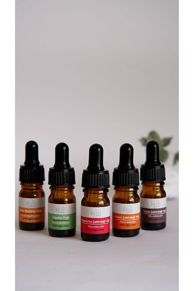 Kyphi Natural Prunus Armeniaca 5 ml Apricot Kernel Oil - Travel Size, 100% Cold Pressed