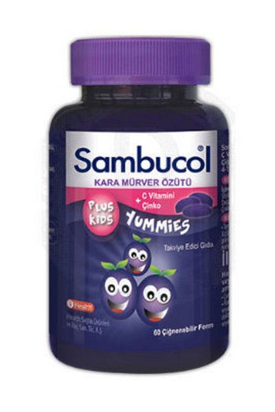 Sambucol Plus Kids Yummies Chew Tablet 60 Tablets