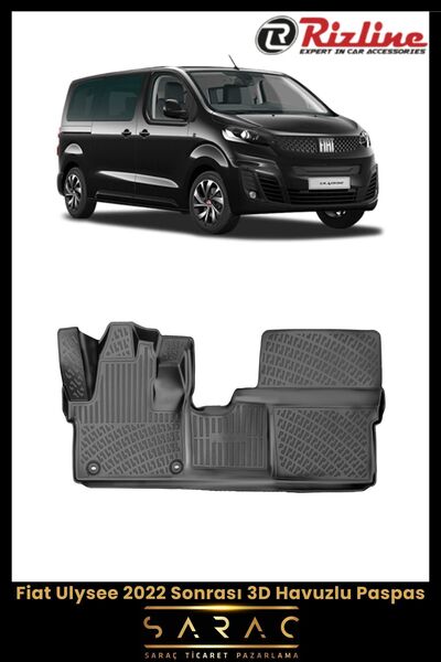 Rizline Fiat Ulysee 2023 Model 3d Havuzlu Paspas