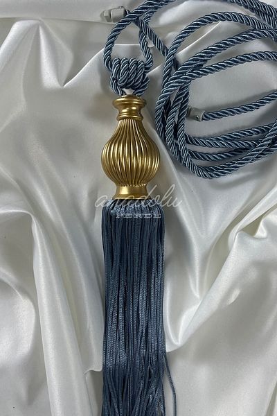 GLOMAR GoldKukaIndigo Ceiling - Luxury Cornice Braçol Single Piece