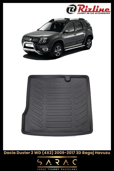 Rizline Dacia Duster 4x2 2014 Model 3d Bagaj Havuzu
