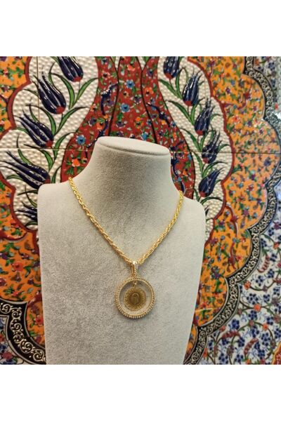 dost altın 22 Ayar Çeyrek Altın, Altin Kaplama Kolye