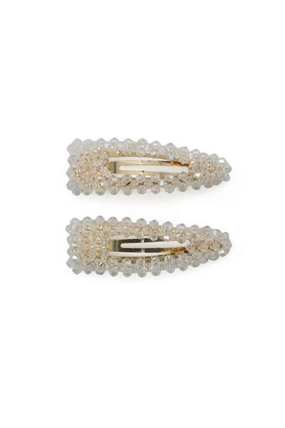 New Obsessions Комплект от 2 фиби за коса Miabella Crystal Triangle