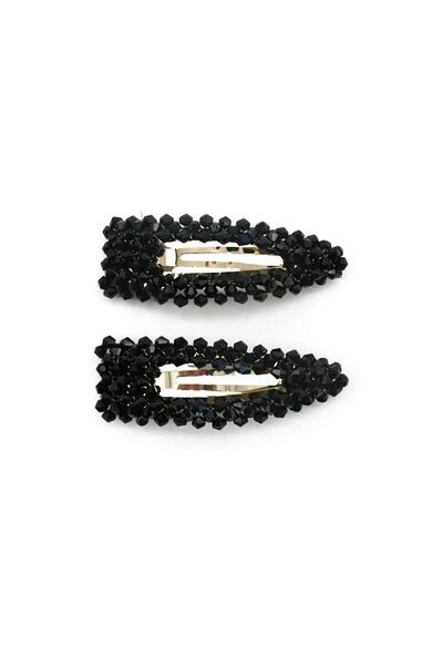 New Obsessions Miabella Crystal Triangle Buckle Set Set of 2