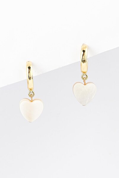 New Obsessions Charm Kalp Sallantılı Halka Küpe