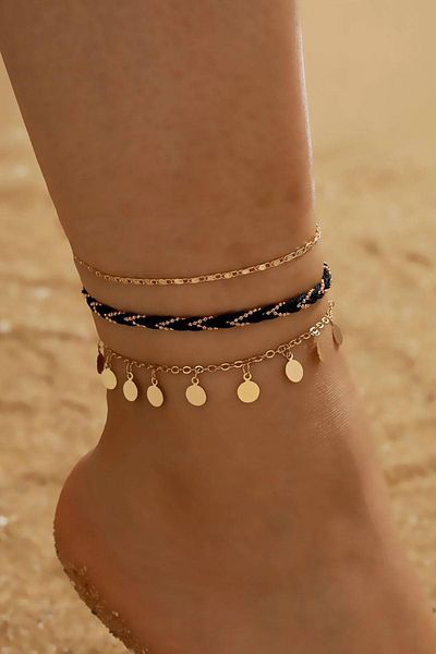 New Obsessions Anklet Set 3 Pieces