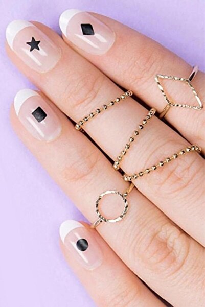 Flash Tattoos® Black Night Tırnak Dövmesi