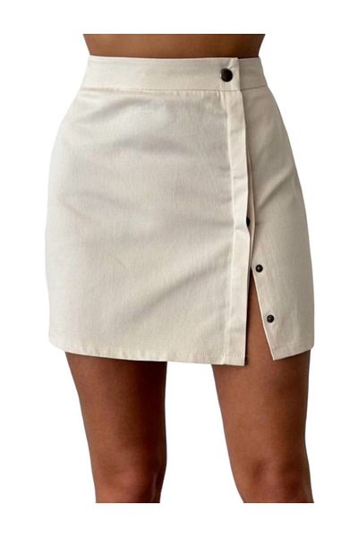 Butik Stone Color Women's Skirt - Stylish and Comfortable